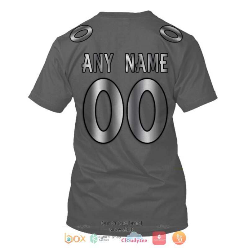 Personalized Nfl Denver Broncos Dark Grey Custom 3D Shirt Personalized Nfl Denver Broncos Dark Grey Custom 3D Shirt