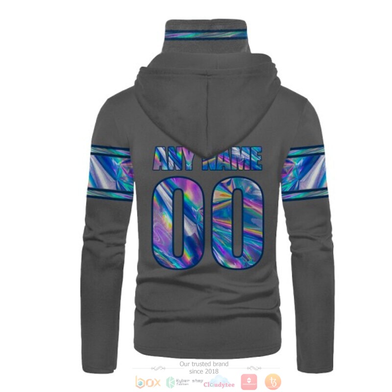 Personalized Nfl Detroit Lions Grey Hologram Custom 3D Hoodie Mask Personalized Nfl Detroit Lions Grey Hologram Custom 3D Hoodie Mask