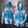 Personalized Nfl Detroit Lions Lightning Gaiter 3D Hoodie
