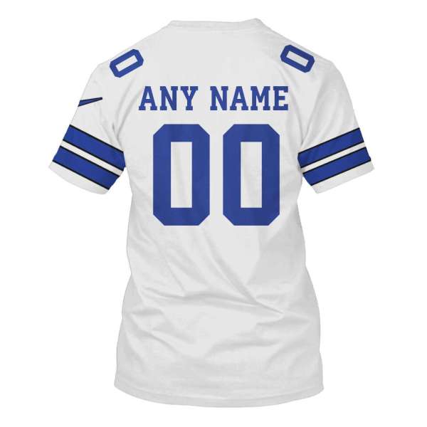 Personalized Nfl Detroit Lions White 3D Shirt Personalized Nfl Detroit Lions White 3D Shirt