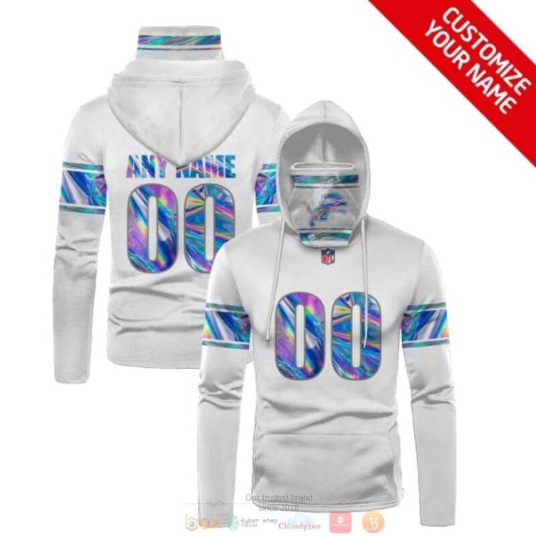 Personalized-Nfl-Detroit-Lions-White-Hologram-Custom-3D-Hoodie-Mask-1