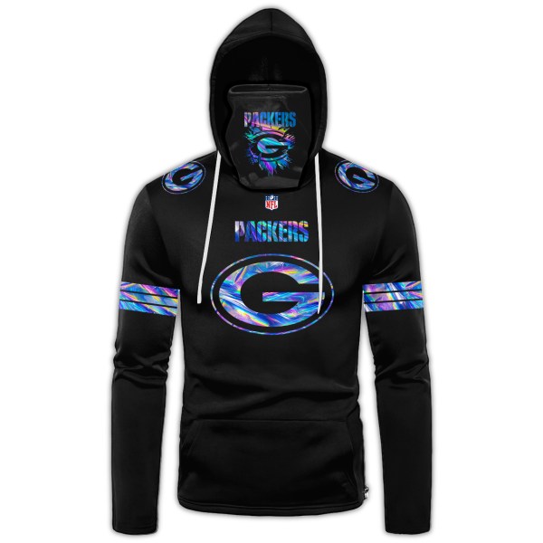Personalized-Nfl-Green-Bay-Packers-Black-Hologram-Color-3D-Hoodie-Mask-2