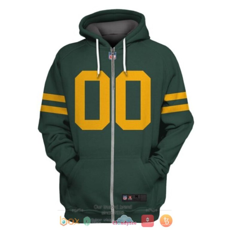 Personalized-Nfl-Green-Bay-Packers-Dark-Green-Custom-3D-Shirt-Hoodie-2