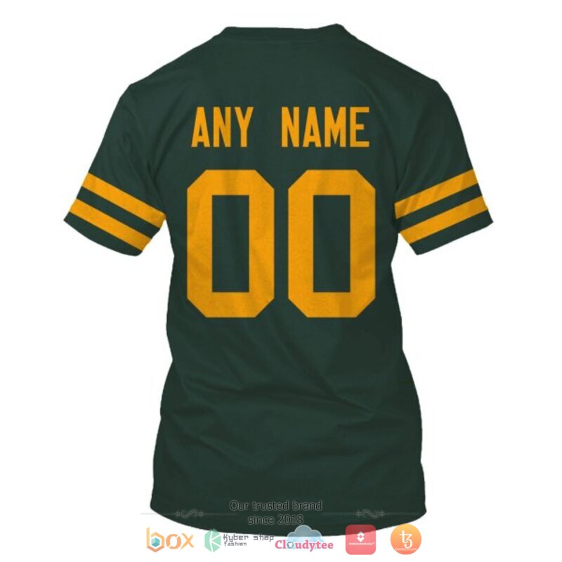 Personalized Nfl Green Bay Packers Dark Green Custom 3D Shirt Personalized Nfl Green Bay Packers Dark Green Custom 3D Shirt