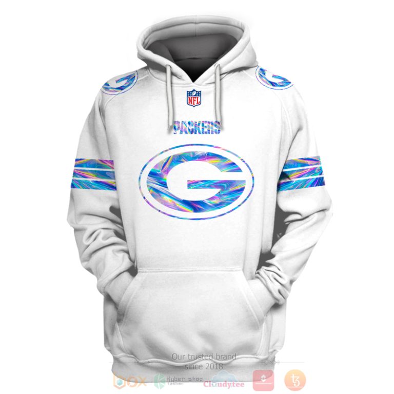 Personalized-Nfl-Green-Bay-Packers-White-Hologram-Color-3D-Hoodie-Shirt-3