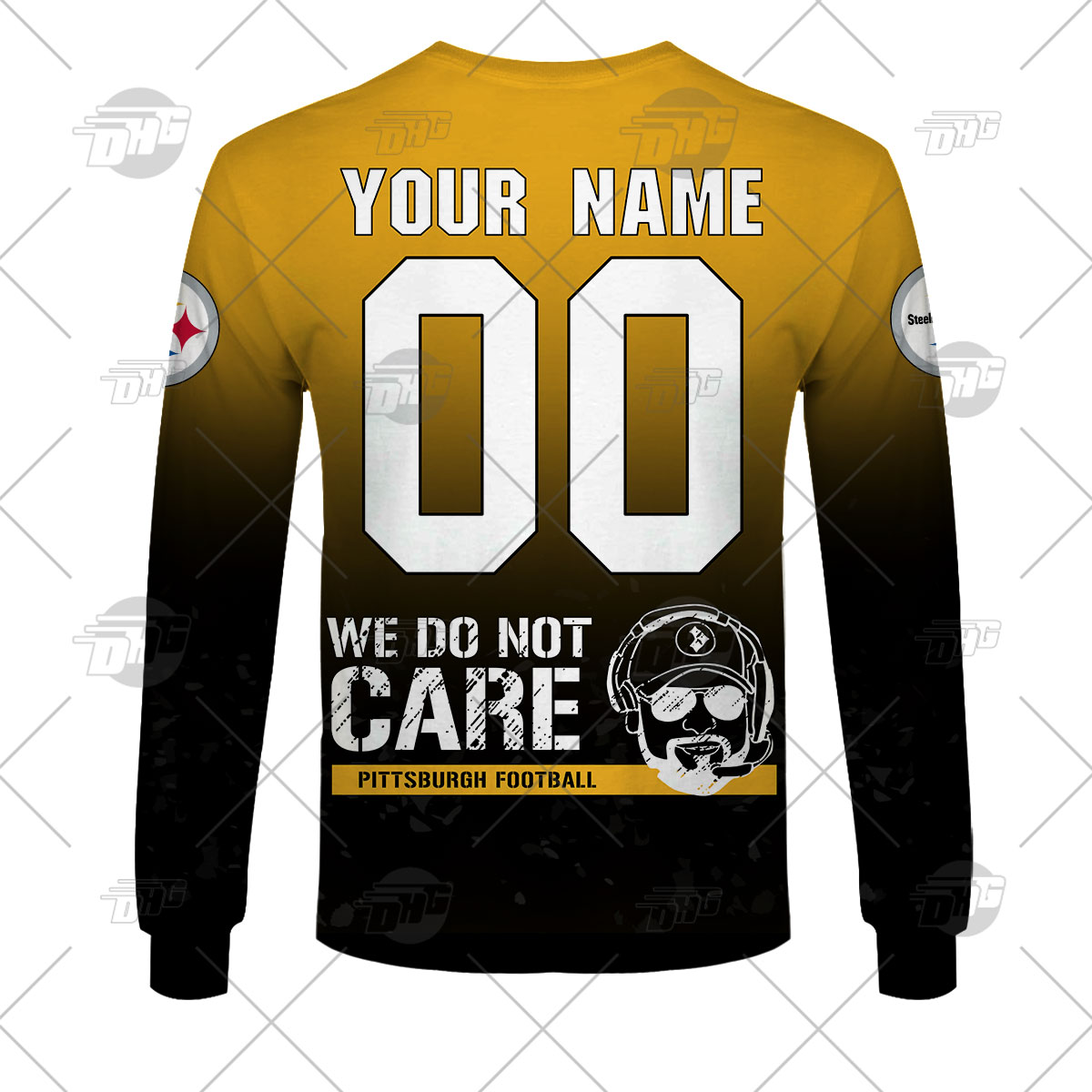 Personalized Nfl Head Coach Mike Tomlin Pittsburgh Steelers 3D Shirt Personalized Nfl Head Coach Mike Tomlin Pittsburgh Steelers 3D Shirt