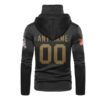 Personalized Nfl Houston Texans Black 3D Hoodie Mask
