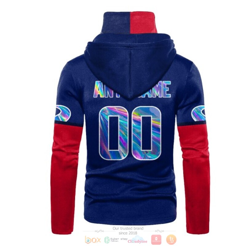 Personalized Nfl Houston Texans Blue Red Custom 3D Hoodie Mask Personalized Nfl Houston Texans Blue Red Custom 3D Hoodie Mask