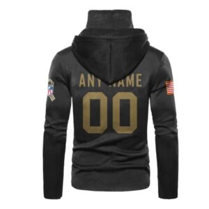 Personalized Nfl Indianapolis Colts Black 3D Hoodie Mask