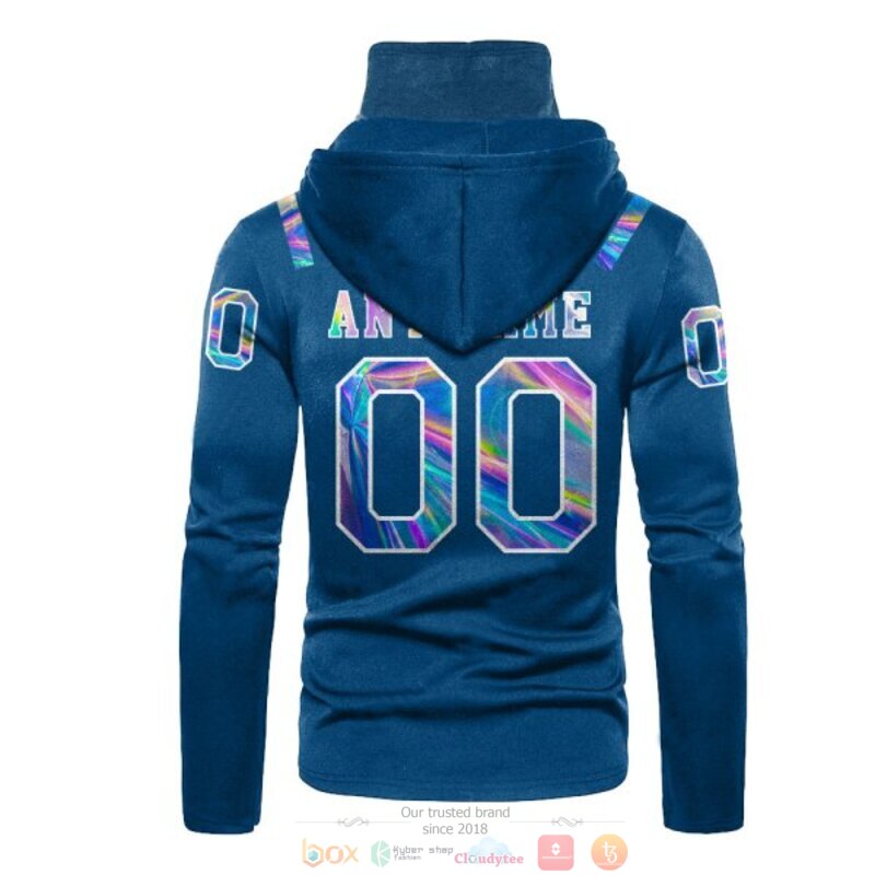 Personalized Nfl Indianapolis Colts Blue Custom 3D Hoodie Mask Personalized Nfl Indianapolis Colts Blue Custom 3D Hoodie Mask
