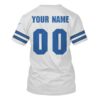 Personalized Nfl Indianapolis Colts White 3D Shirt