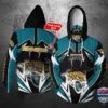 Personalized Nfl Jacksonville Jaguars Lightning Gaiter 3D Hoodie