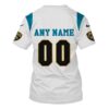 Personalized Nfl Jacksonville Jaguars White 3D Shirt