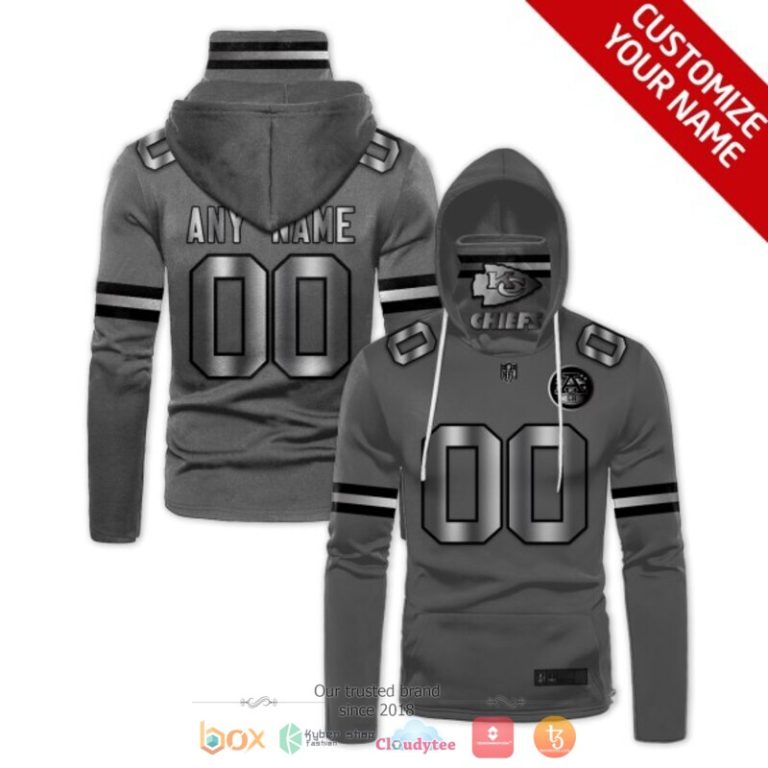 Personalized-Nfl-Kansas-City-Chiefs-Dark-Grey-Custom-3D-Hoodie-Mask-1