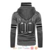 Personalized Nfl Kansas City Chiefs Dark Grey Custom 3D Hoodie Mask