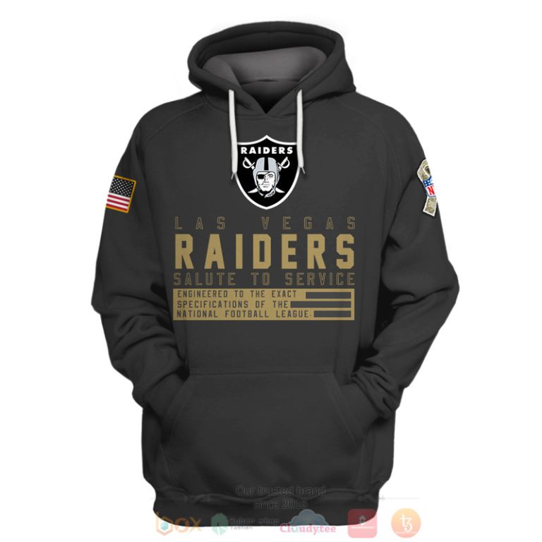 Personalized-Nfl-Las-Vegas-Raiders-Salute-To-Service-Black-3D-Hoodie-Shirt-3