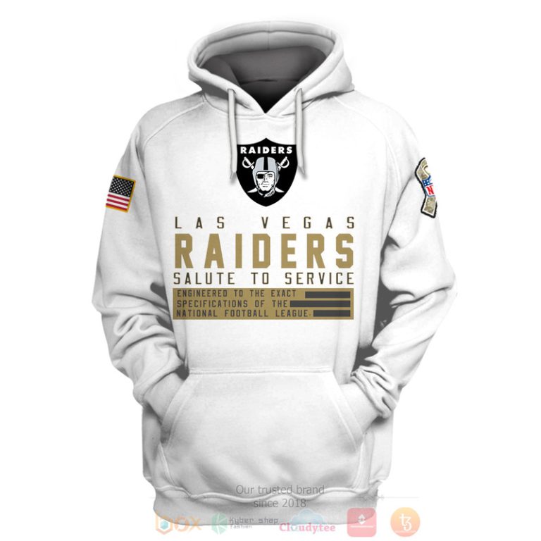 Personalized-Nfl-Las-Vegas-Raiders-Salute-To-Service-White-3D-Hoodie-Shirt-3