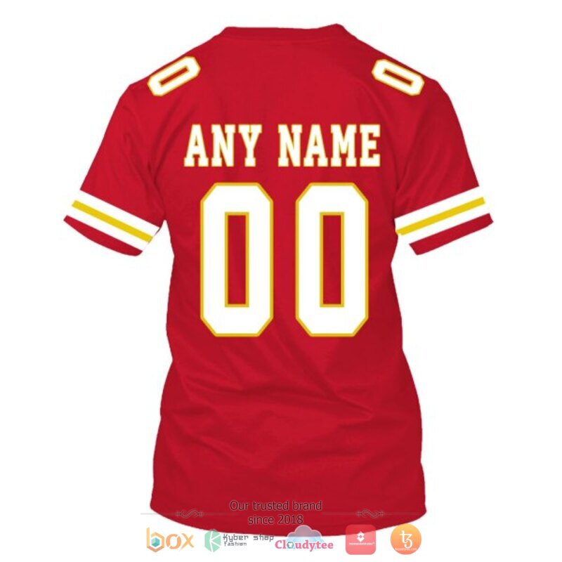 Personalized Nfl Liv Kansas City Chiefs Red Custom 3D Shirt Personalized Nfl Liv Kansas City Chiefs Red Custom 3D Shirt