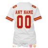Personalized Nfl Liv Kansas City Chiefs White Custom 3D Shirt