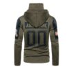 Personalized Nfl Los Angeles Chargers 3D Hoodie Mask