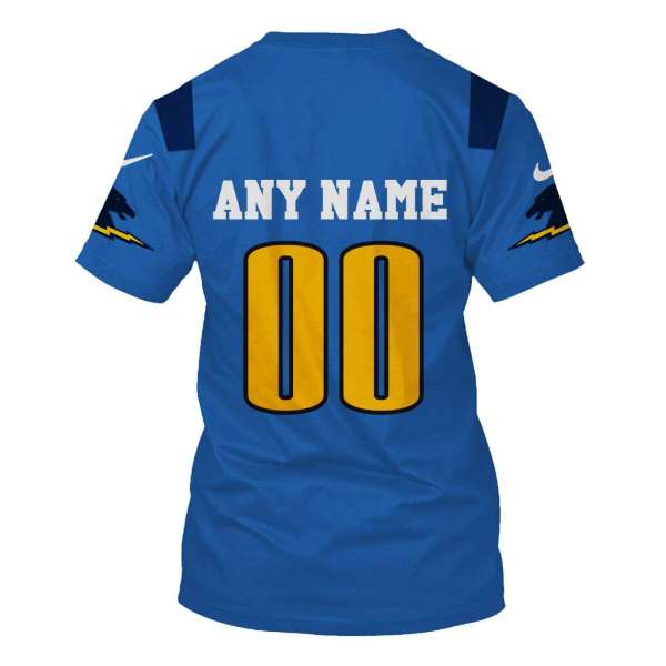 Personalized Nfl Los Angeles Chargers 3D Shirt Personalized Nfl Los Angeles Chargers 3D Shirt