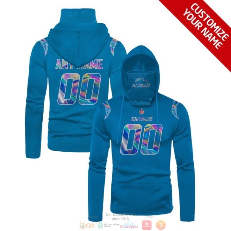 Personalized-Nfl-Los-Angeles-Chargers-Powder-Blue-Custom-3D-Hoodie-Mask-1