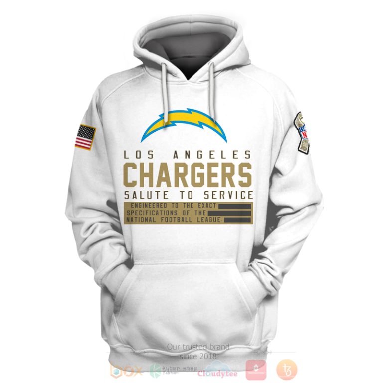 Personalized-Nfl-Los-Angeles-Chargers-Salute-To-Service-White-3D-Hoodie-Shirt-3