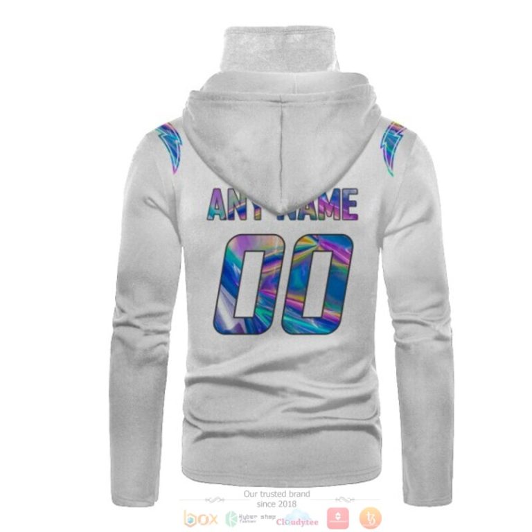 Personalized-Nfl-Los-Angeles-Chargers-White-Custom-3D-Hoodie-Mask-3
