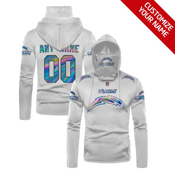 Personalized-Nfl-Los-Angeles-Chargers-White-Hologram-Color-3D-Hoodie-Mask-1