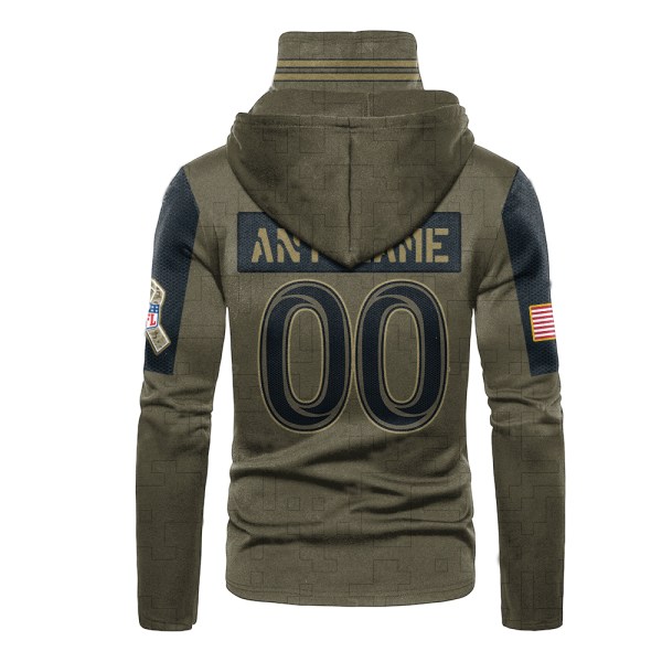 Personalized Nfl Los Angeles Rams 3D Hoodie Mask Personalized Nfl Los Angeles Rams 3D Hoodie Mask