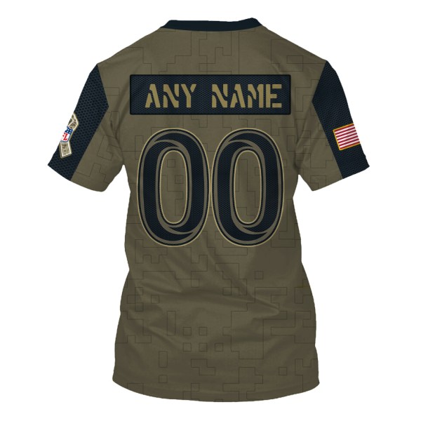 Personalized Nfl Los Angeles Rams 3D Shirt Personalized Nfl Los Angeles Rams 3D Shirt