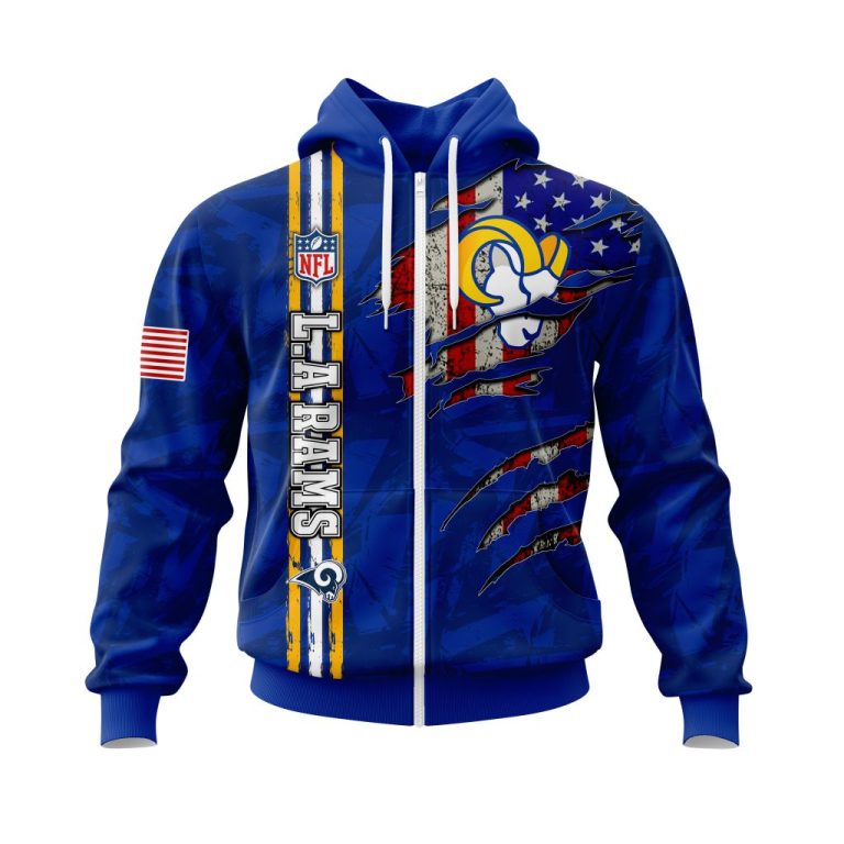Personalized-Nfl-Los-Angeles-Rams-American-Flag-3D-Shirt-Hoodie-2