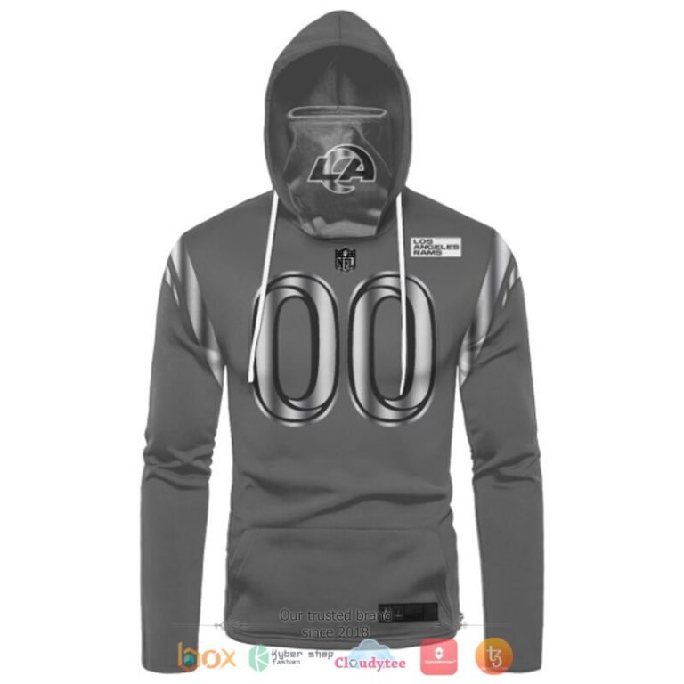 Personalized-Nfl-Los-Angeles-Rams-Dark-Grey-Custom-3D-Hoodie-Mask-2