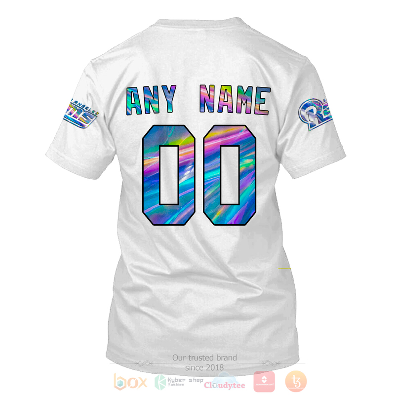 Personalized Nfl Los Angeles Rams Football Team White Personalized Nfl Los Angeles Rams Football Team White