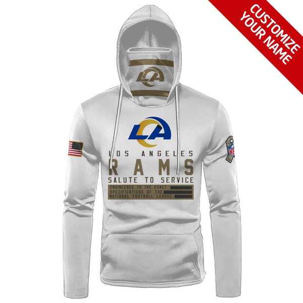 Personalized-Nfl-Los-Angeles-Rams-White-3D-Hoodie-Mask-2
