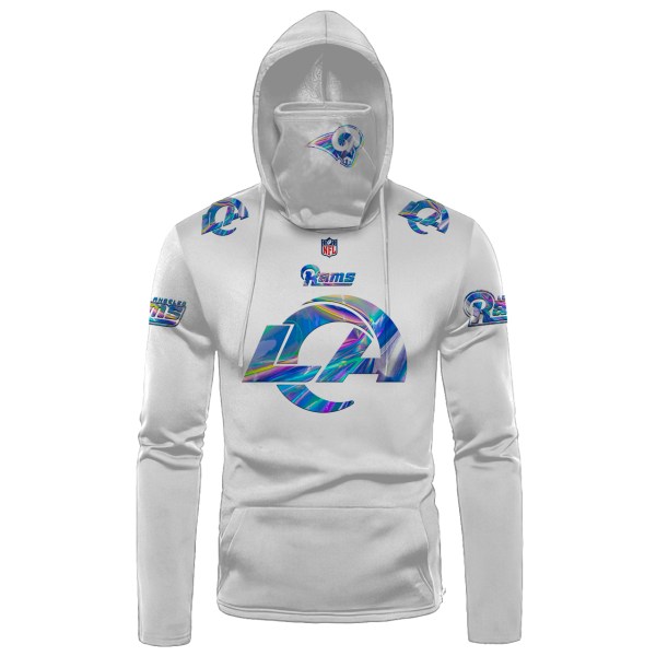 Personalized-Nfl-Los-Angeles-Rams-White-Hologran-Color-3D-Hoodie-Mask-2