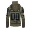 Personalized Nfl Minnesota Vikings 3D Hoodie Mask