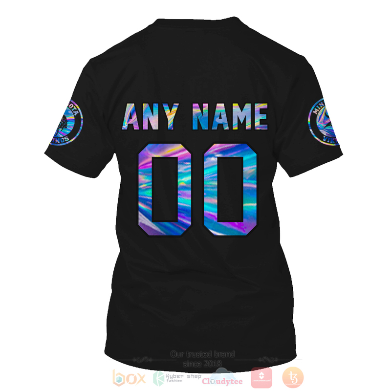 Personalized Nfl Minnesota Vikings Black Personalized Nfl Minnesota Vikings Black