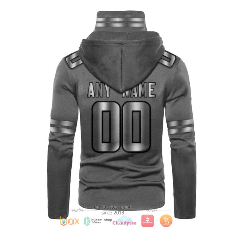 Personalized Nfl Minnesota Vikings Dark Grey Custom 3D Hoodie Mask Personalized Nfl Minnesota Vikings Dark Grey Custom 3D Hoodie Mask