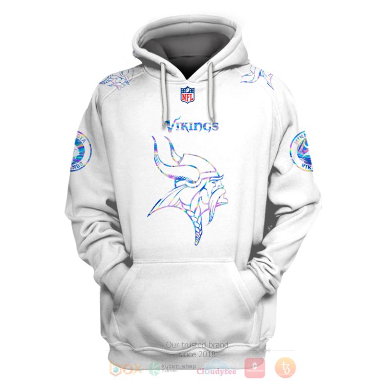 Personalized-Nfl-Minnesota-Vikings-White-Hologram-Color-3D-Hoodie-Shirt-3