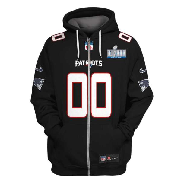 Personalized-Nfl-New-England-Patriots-Black-3D-Shirt-Hoodie-2