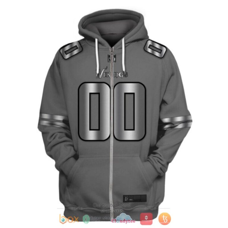 Personalized-Nfl-New-England-Patriots-Dark-Grey-Custom-3D-Shirt-Hoodie-2