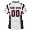 Personalized Nfl New England Patriots Navy 3D Shirt