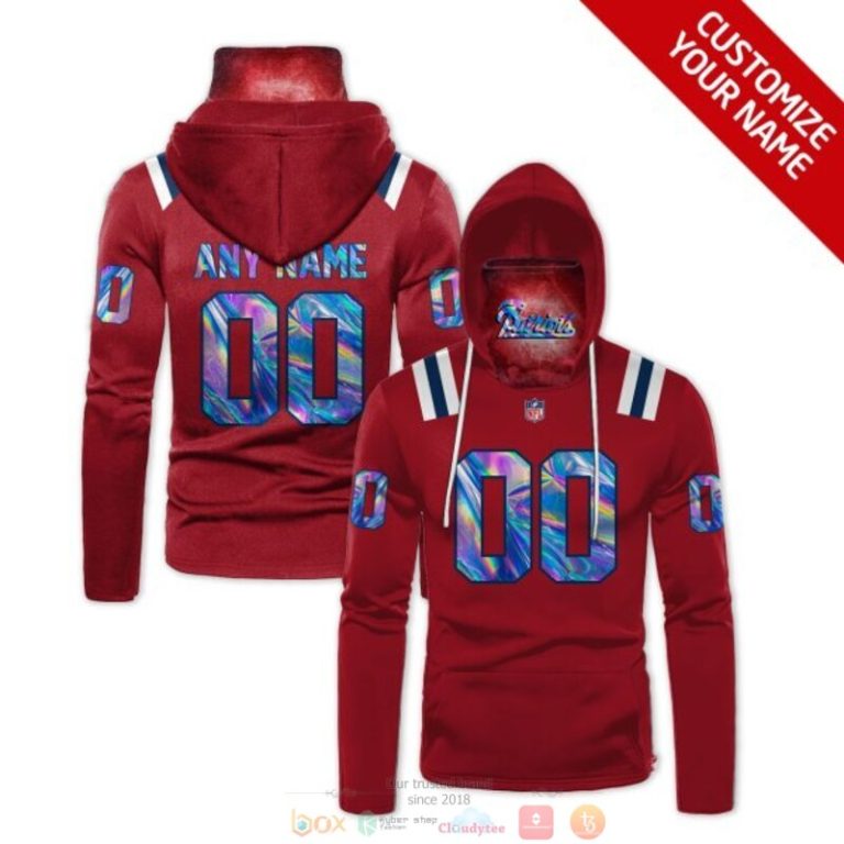Personalized-Nfl-New-England-Patriots-Red-Hologram-Custom-3D-Hoodie-Mask-1
