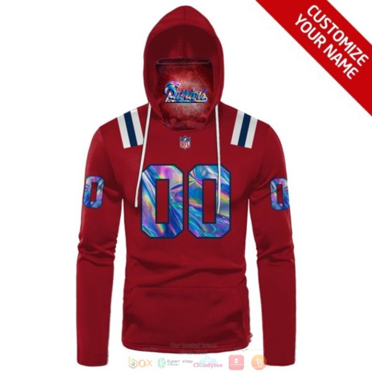 Personalized-Nfl-New-England-Patriots-Red-Hologram-Custom-3D-Hoodie-Mask-2