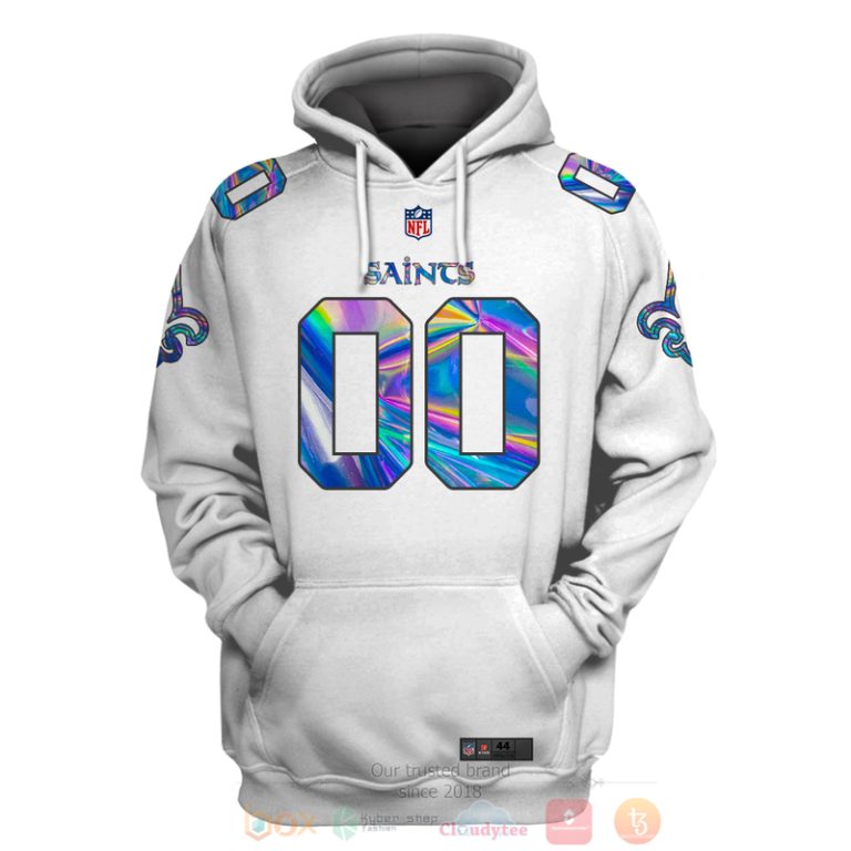 Personalized-Nfl-New-Orleans-Saints-Football-Team-White-Hologram-Color-3D-Hoodie-Shirt-3