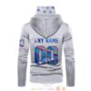 Personalized Nfl New York Giants White Hologram Custom 3D Hoodie Mask