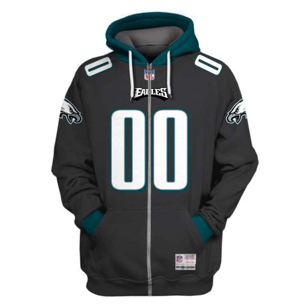 Personalized-Nfl-Philadelphia-Eagles-Dark-Grey-3D-Shirt-Hoodie-2