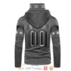 Personalized Nfl Philadelphia Eagles Dark Grey Custom 3D Hoodie Mask
