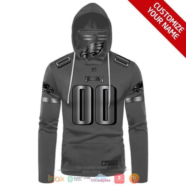 Personalized-Nfl-Philadelphia-Eagles-Dark-Grey-Custom-3D-Hoodie-Mask-2
